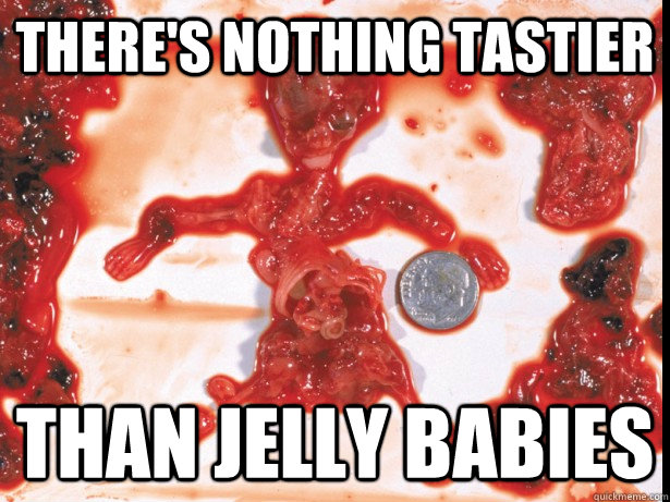 There's nothing tastier than jelly babies  Its a shame theyre so fattening