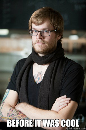  BEFORE IT WAS COOL  Hipster Barista
