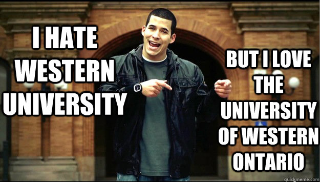 I Hate Western University But I Love The University of Western Ontario - I Hate Western University But I Love The University of Western Ontario  Religion Salesman Poem