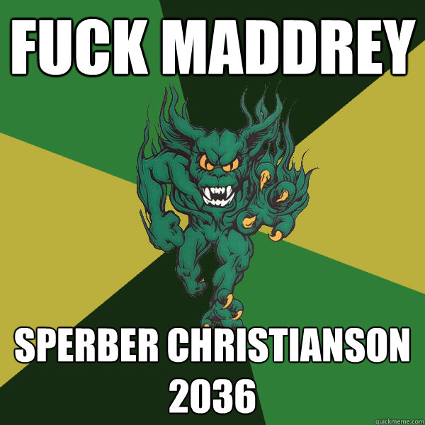 fuck maddrey Sperber Christianson 2036  Green Terror