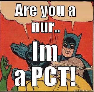 ARE YOU A NUR.. IM A PCT! Slappin Batman