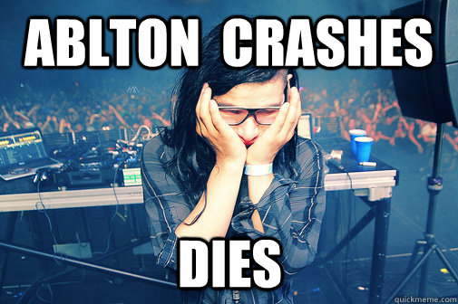 ablton  crashes DIES  Skrillexguiz
