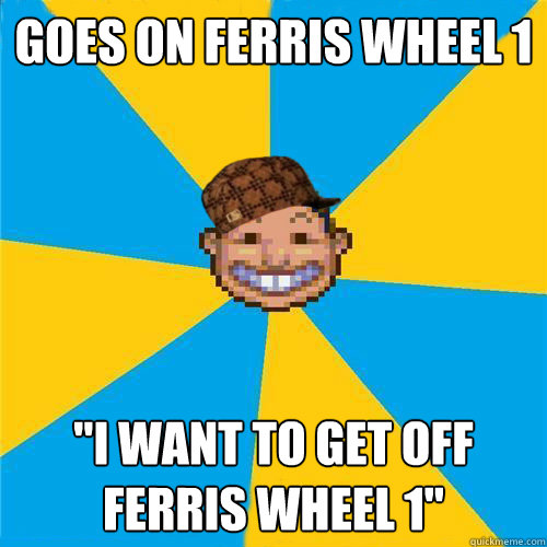 Goes on Ferris Wheel 1 
