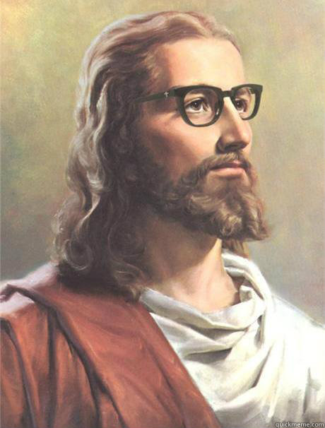    Hipster jesus