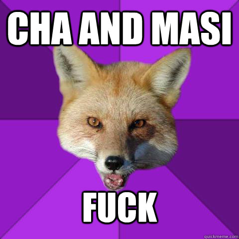 Cha and Masi fuck  Forensics Fox