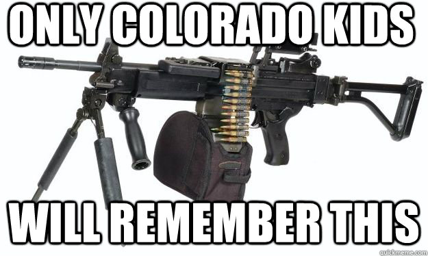 Only Colorado Kids  will remember this  
