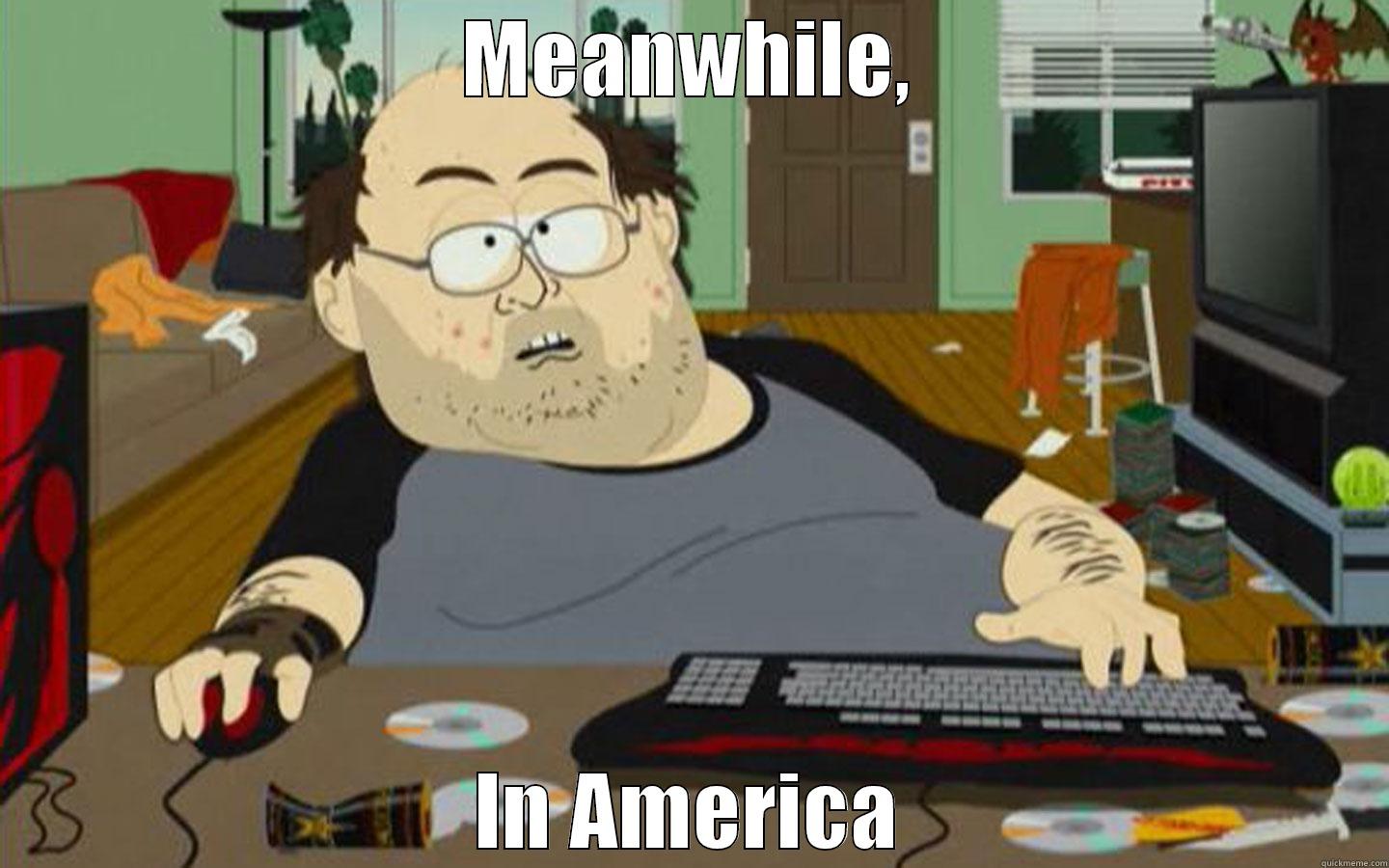 Lazy Gamer - MEANWHILE, IN AMERICA Misc