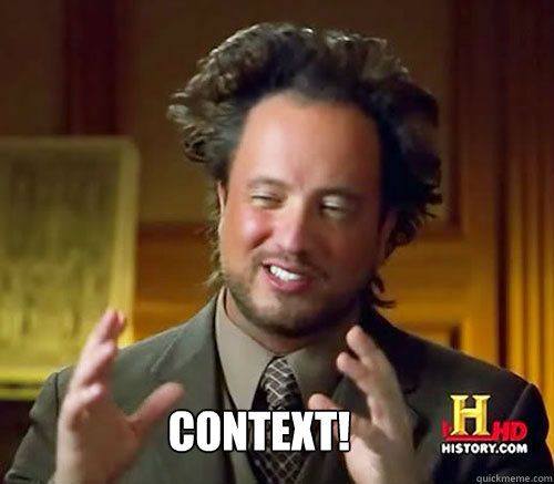  context! -  context!  Aliens Histroy Channel What