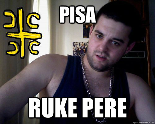 pisa ruke pere  good serb guy