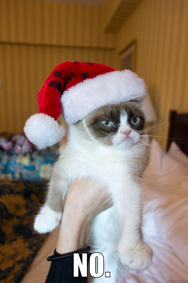  NO. Grumpy xmas