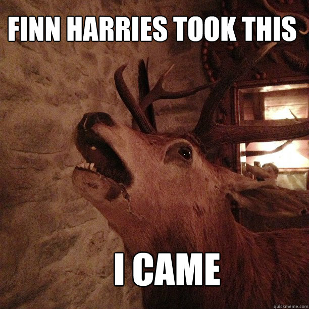 Finn Harries took this I came  Oh Dear