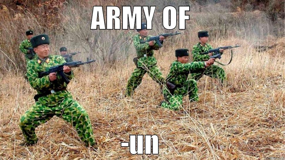 ARMY OF -UN Misc