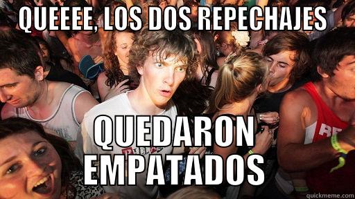 QUEEEE, LOS DOS REPECHAJES  QUEDARON EMPATADOS Sudden Clarity Clarence
