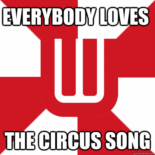 Everybody loves the circus song  UW Band