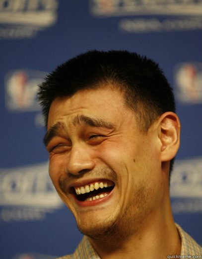    Yao Ming Nobody cares