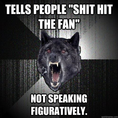 Tells people 