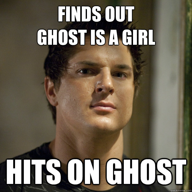 finds out 
ghost is a girl hits on ghost  Ghost Adventures