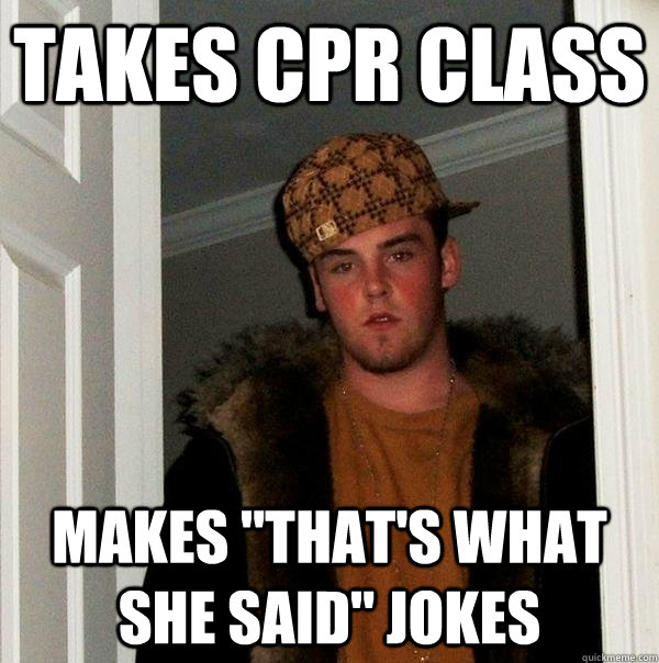 takes CPR class makes 