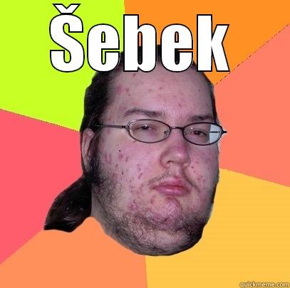 ŠEBEK  Butthurt Dweller
