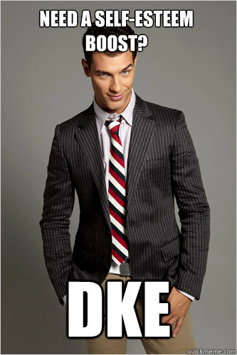 Need a self-esteem boost? DKE  Hamilton Hypocrite