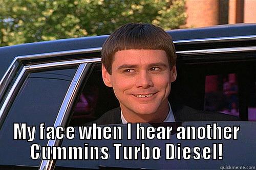  MY FACE WHEN I HEAR ANOTHER CUMMINS TURBO DIESEL! Misc