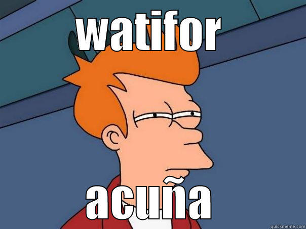 WATIFOR ACUÑA Futurama Fry