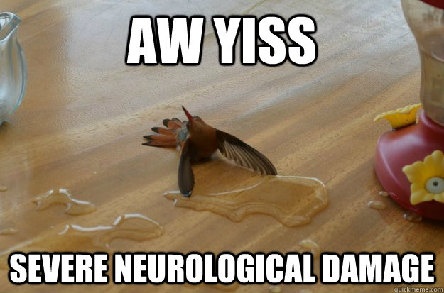 AW YISS SEVERE NEUROLOGICAL DAMAGE  