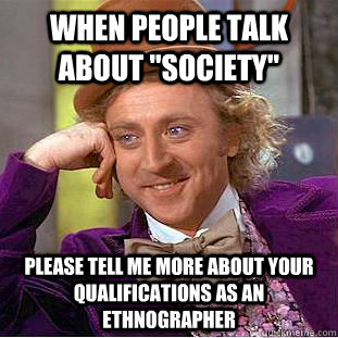 When people talk about 