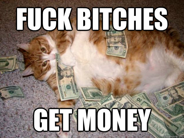 Fuck Bitches Get Money  Fat Cat