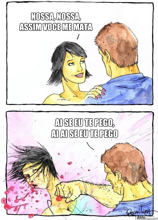 Nossa, nossa, 
Assim voce me mata Ai se eu te pego, 
Ai ai se eu te pego  Alpha Boyfriend