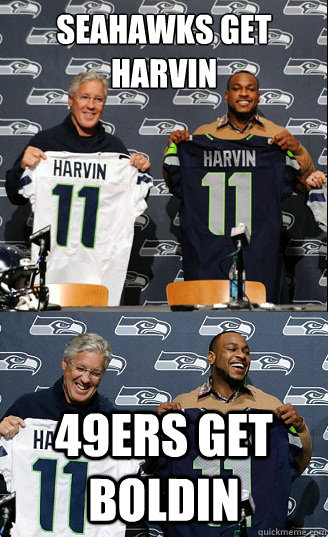 Seahawks get Harvin 49ers get Boldin - Seahawks get Harvin 49ers get Boldin  harvinboldin