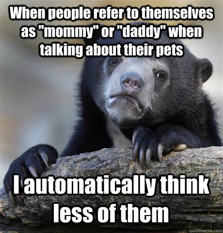 When people refer to themselves as 