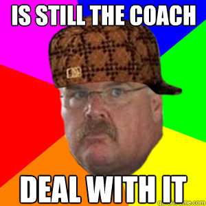 Is still the coach deal with it  