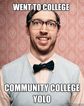 went to college community college
yolo - went to college community college
yolo  Realistic YOLO