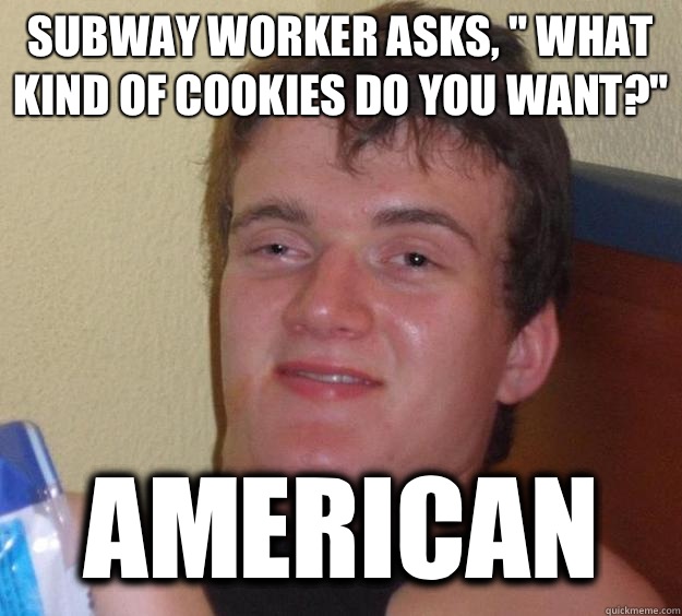 Subway worker asks, 