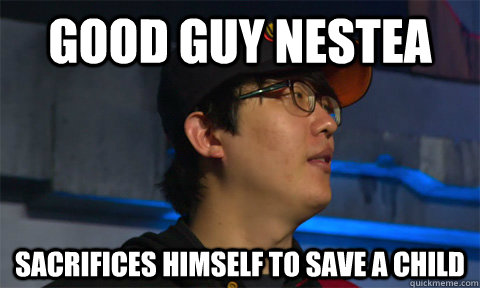 Good Guy NesTea Sacrifices himself to save a child - Good Guy NesTea Sacrifices himself to save a child  Good Guy NesTea