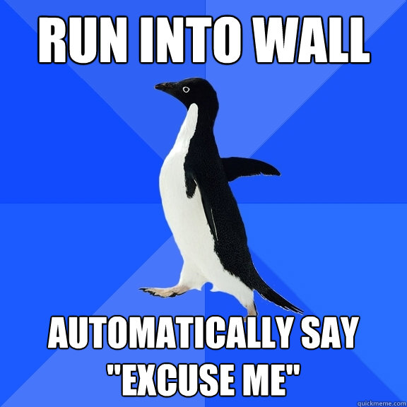 Run into wall Automatically say 