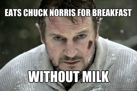 Eats Chuck Norris For Breakfast Without Milk - Eats Chuck Norris For Breakfast Without Milk  Misc