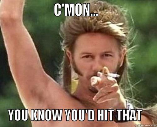 JOE DIRT WOULD HIT THAT -                   C'MON...                    YOU KNOW YOU'D HIT THAT   Misc