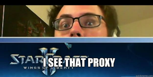 I see that proxy  