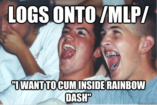 logs onto /mlp/ 