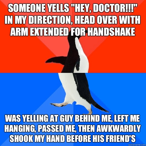 Someone yells 