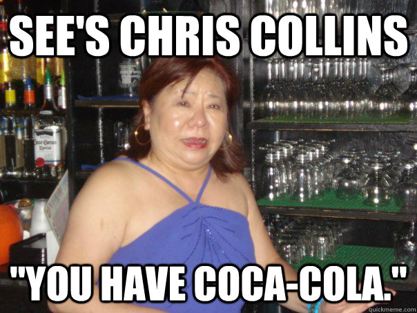 See's Chris Collins 