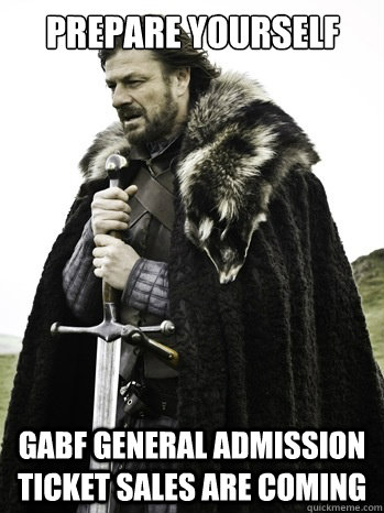 prepare yourself GABF general admission ticket sales are coming  Prepare Yourself