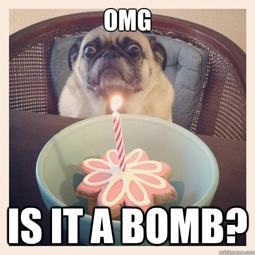 OMG Is it a bomb?  