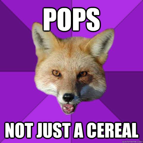 POPS not just a cereal  Forensics Fox
