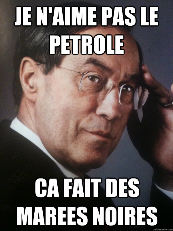 JE N'AIME PAS LE PETROLE CA FAIT DES MAREES NOIRES  FNUMP