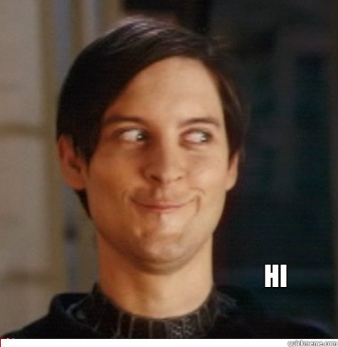  hi  Creepy Tobey Maguire