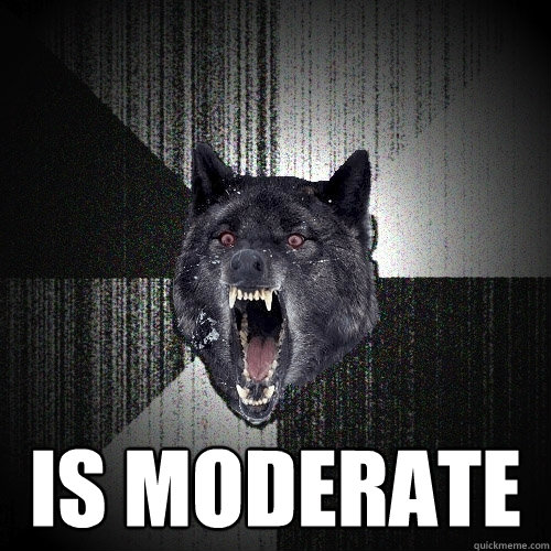  Is moderate   Insanity Wolf