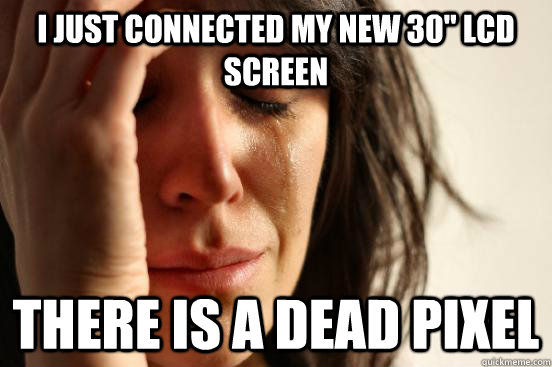I just connected my new 30